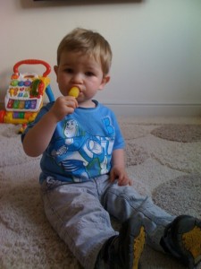 Eating an icelolly
