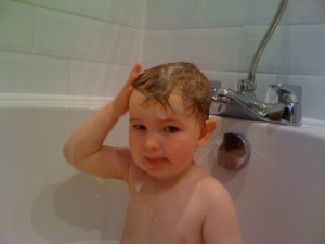 Washing my hair