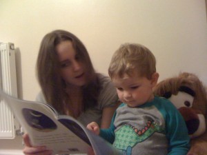 Bedtime reading Goodnight Magic Moon