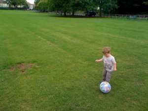 Kick kick ball