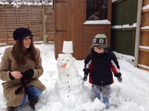 Snow mummy, snow mummy, snow snow snow!