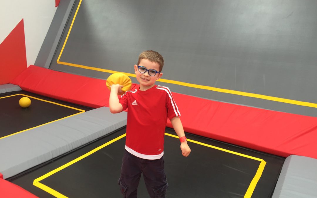 Trampolining!