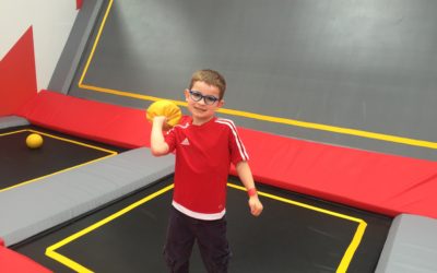 Trampolining!