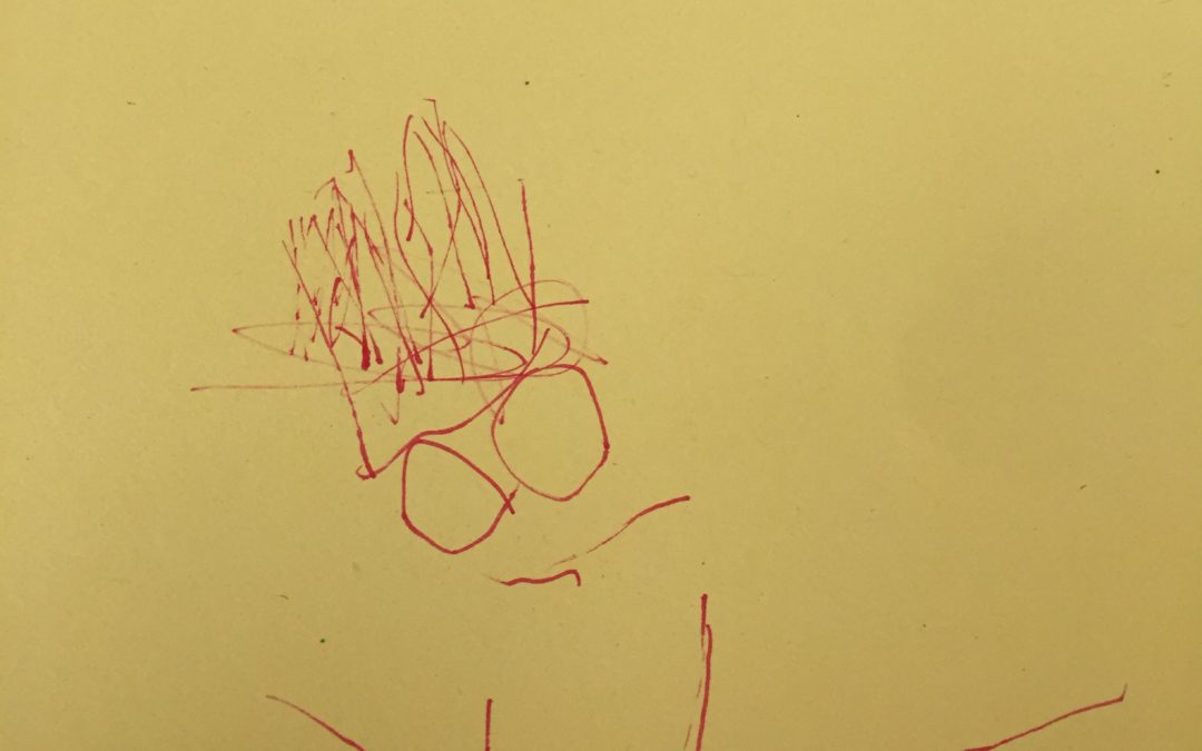Eve drew a girl